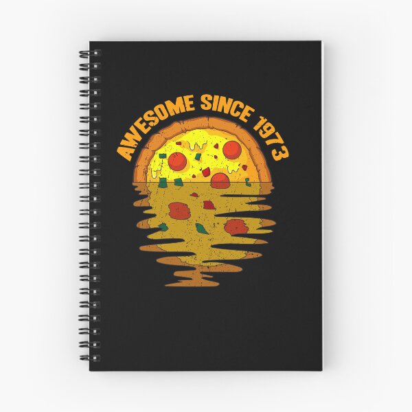 Item preview, Awesome since 1973 - 49 years old Pizza 49th birthday designed and sold by Ibu83.
