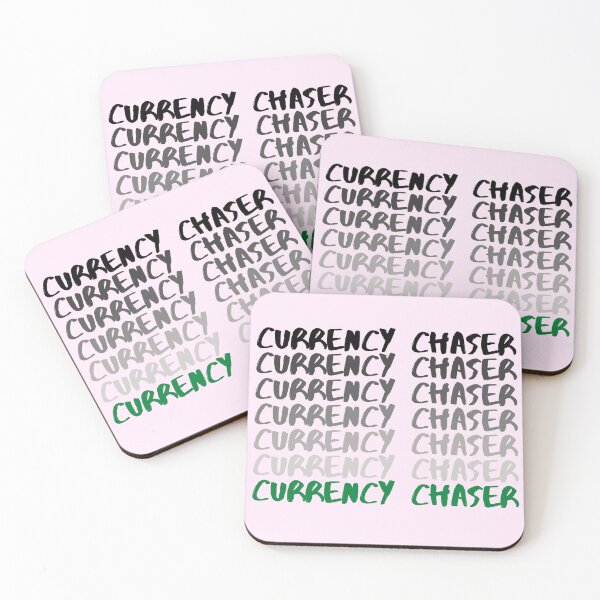 Item preview, Currency Chaser Faded Print GREEN/SLIME money getter cash dollars dropshipper designed and sold by to-esu.