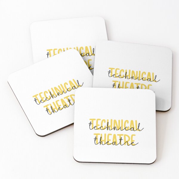 Item preview, Technical Theatre Yellow designed and sold by Hannah Grace Designs.