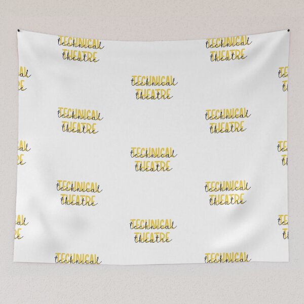 Item preview, Technical Theatre Yellow designed and sold by Hannah Grace Designs.