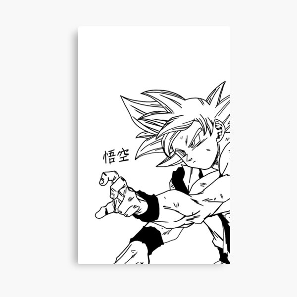 Dragon Ball Super Shonen Anime Kakarot Manga Panel Art B&W Canvas sold by  DanieCunha | SKU 40883863 | Printerval