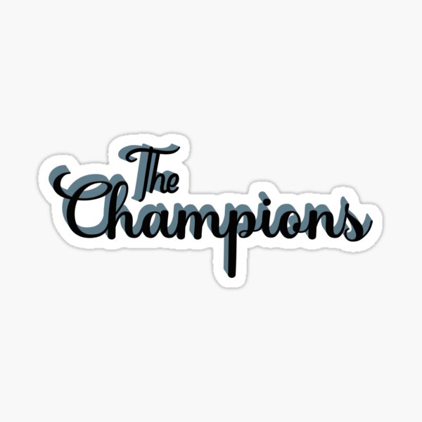 Item preview, THE CHAMPIONS  designed and sold by vazqpete.