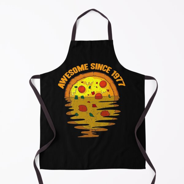 Item preview, Awesome since 1977 - 45 years old Pizza 45th birthday designed and sold by Ibu83.
