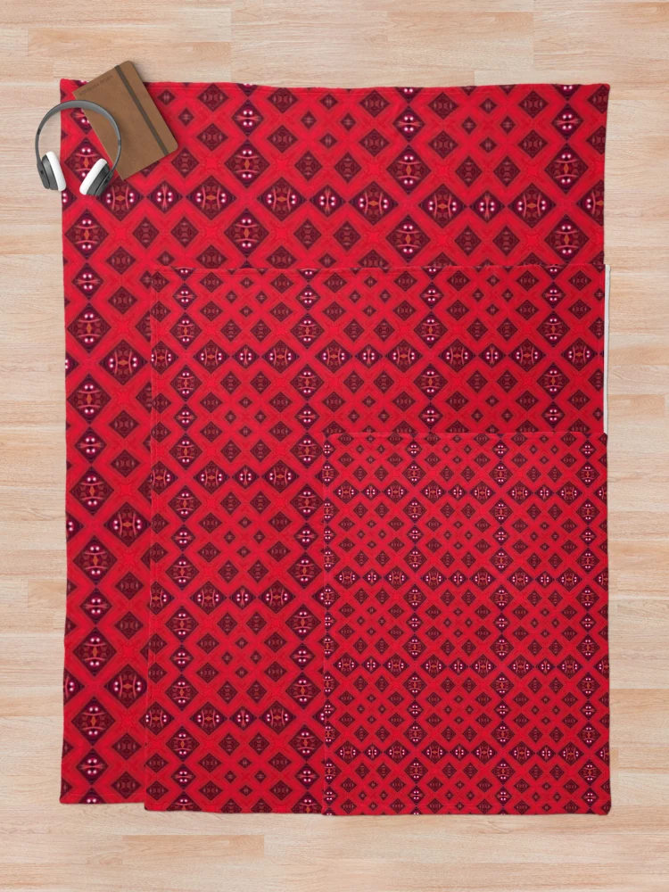 Thumbnail 5 of 6, Throw Blanket, Patterns pattern designed and sold by Library101.