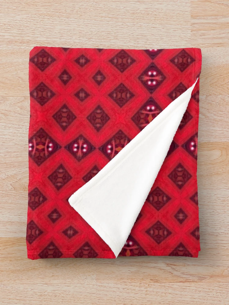 Thumbnail 3 of 6, Throw Blanket, Patterns pattern designed and sold by Library101.