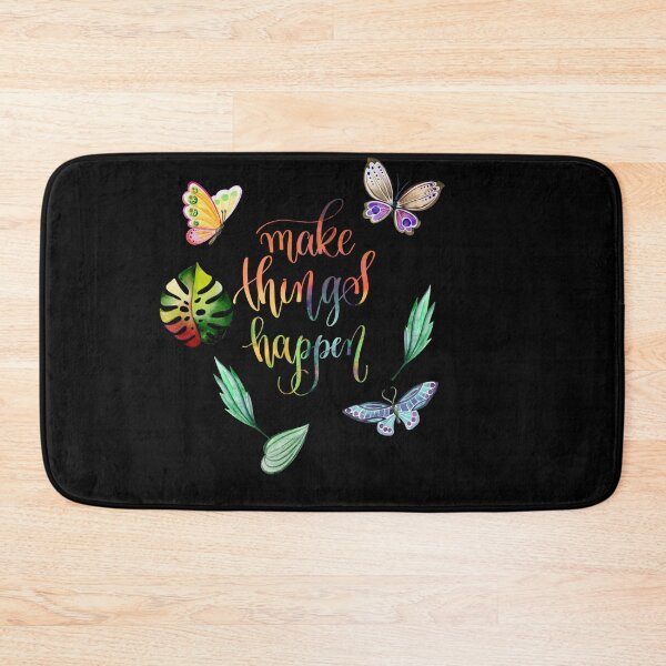 Item preview, Inspirational Quote 'Make Things Happen' designed and sold by Gingezel.
