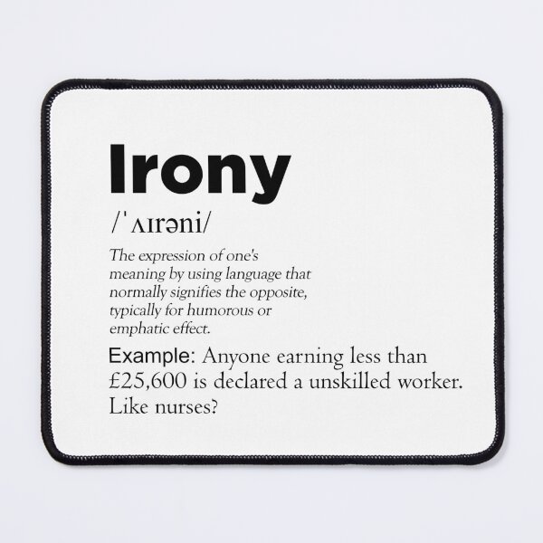 Item preview, Irony. designed and sold by phassystore.