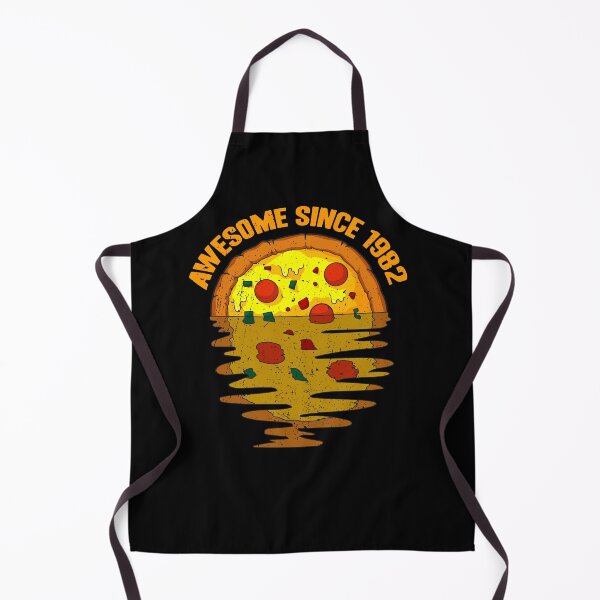 Item preview, Awesome since 1982 - 40 years old Pizza 40th birthday designed and sold by Ibu83.