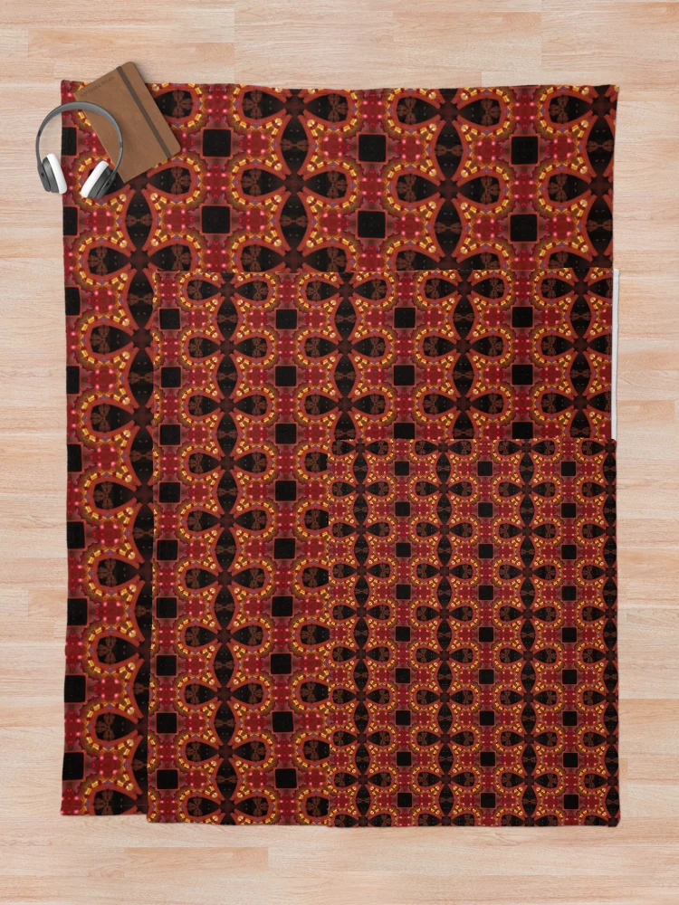 Thumbnail 5 of 6, Throw Blanket, Patterns pattern designed and sold by Library101.