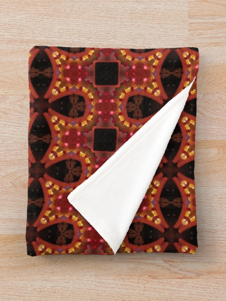 Thumbnail 3 of 6, Throw Blanket, Patterns pattern designed and sold by Library101.