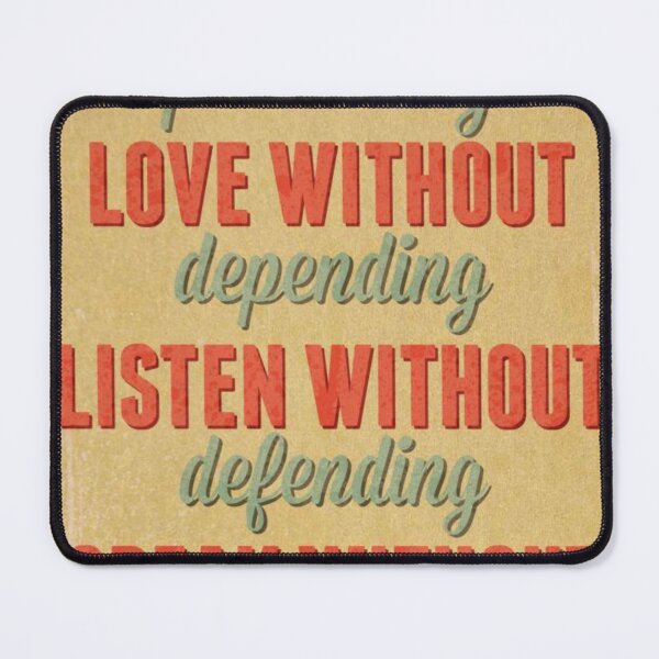 Item preview, live, love, listen, speak without pretending designed and sold by Uzma Mahyudin.
