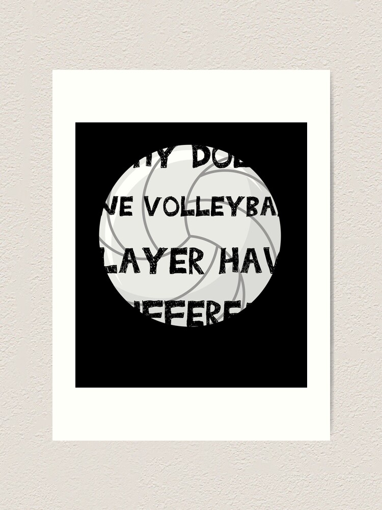 "Why Does One Volleyball Player Have A Different Shirt Sticker" Art