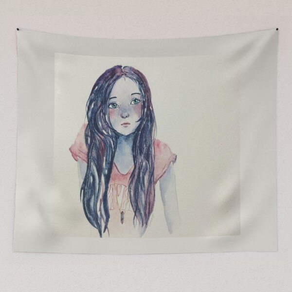 Item preview, watercolour portrait designed and sold by Yanwun.