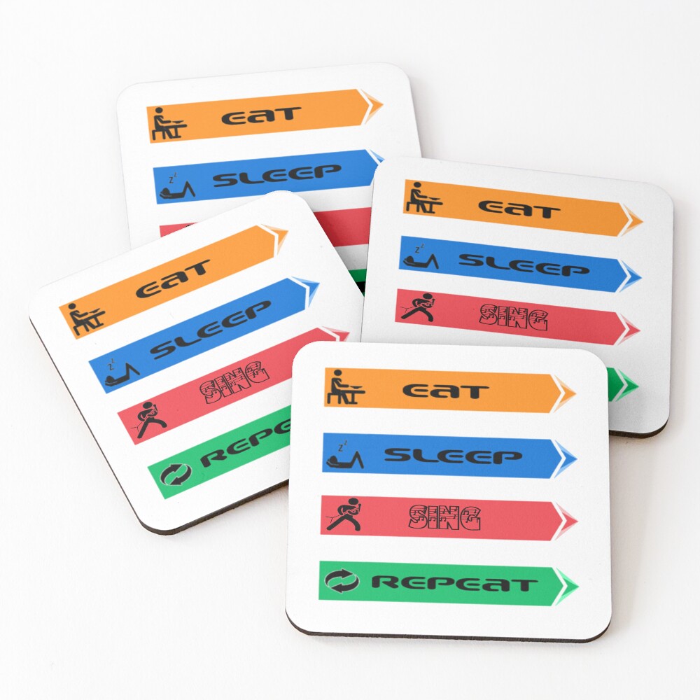 Item preview, Coasters (Set of 4) designed and sold by CHROMOS.