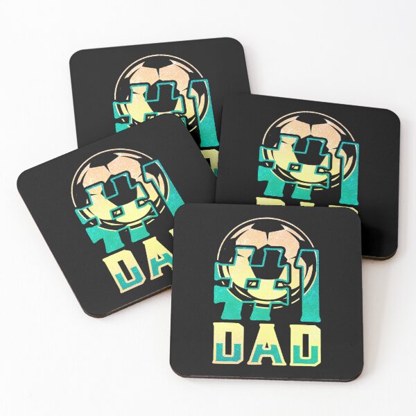 Item preview, 1 Dad Soccer Player Vintage Soccer Sticker designed and sold by pkelseysi.
