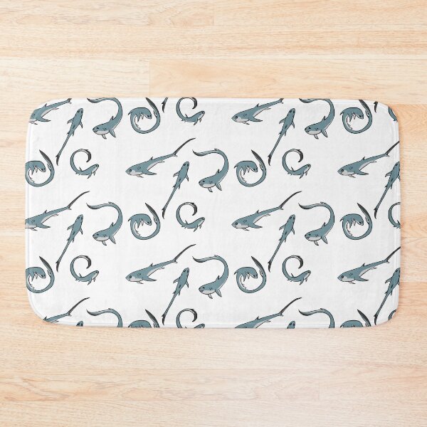 Item preview, Happy Little Thresher Sharks designed and sold by CatellaArs.