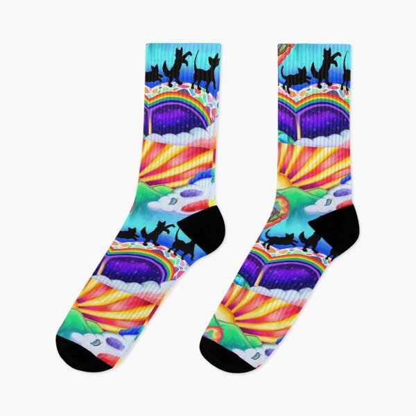 Item preview, Cats Arrival at the Rainbow Bridge  designed and sold by Deborah Camp.