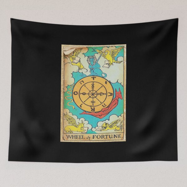 Item preview, The Wheel Of Fortune Vintage Tarot designed and sold by VIP-Prime.