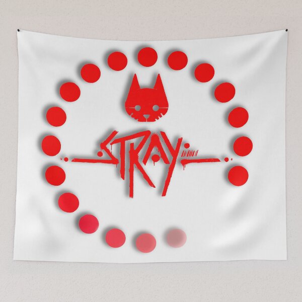 Item preview, Stray Cat video games logo designed and sold by Alshoalla.