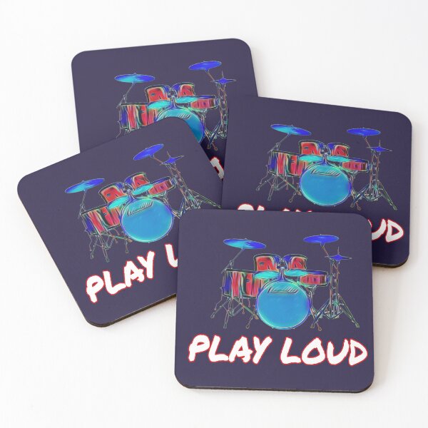 Item preview, Drums Play Loud designed and sold by DnTheory.