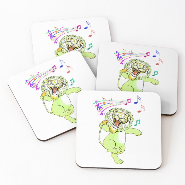 Item preview, Leo Lion Happily Dancing and Singing to Music designed and sold by captainpeter.