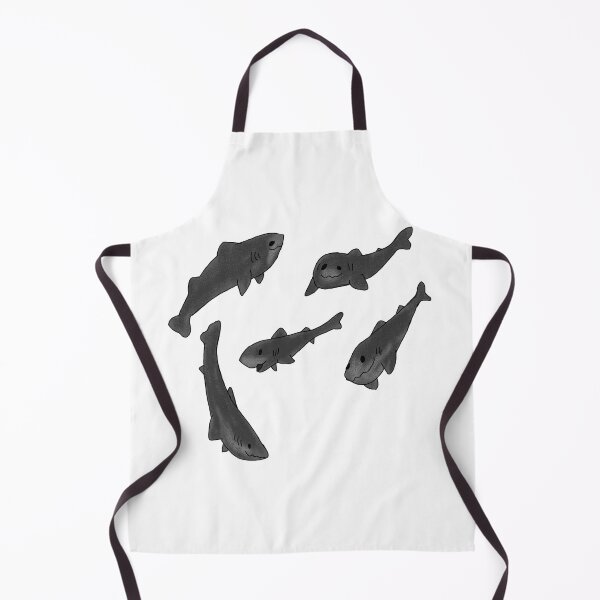 Item preview, Happy Little Greenland Sharks designed and sold by CatellaArs.