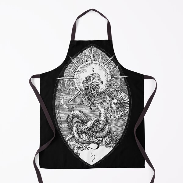 Item preview, Occult Drawing Lion & Serpent | Chimera designed and sold by StandOutApparel.