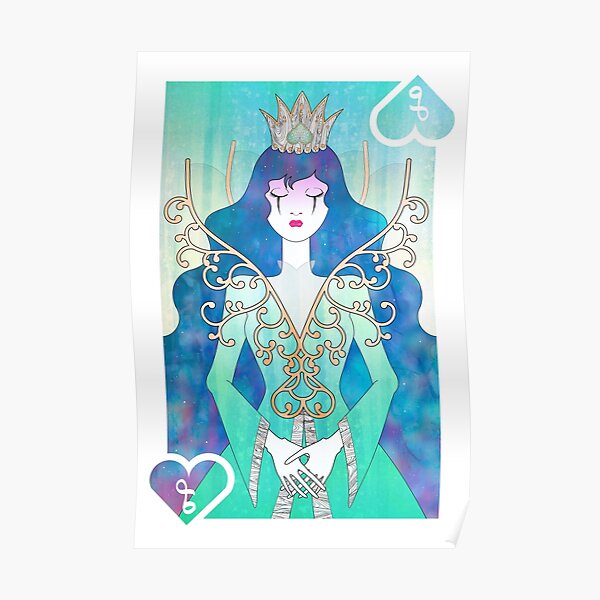 Anthrocemorphia - Queen of Spades Poster