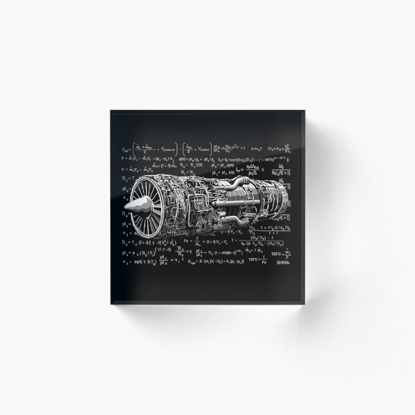 Thrust matters! Acrylic Block