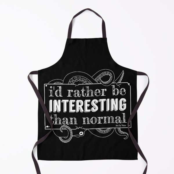 Item preview, I'd rather be interesting than normal designed and sold by Art by Veya.