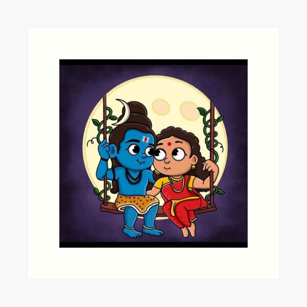 Lord Shiva And Parvati Hindu Wedding Card Design Drawing Of Shiva Parvati  Outline Editable Vector Illustration | lupon.gov.ph