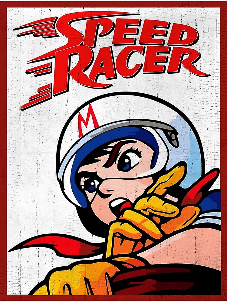Discover Speed Racer Poster Premium Matte Vertical Poster