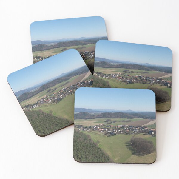 Artikelvorschau, Papstdorf, Bergpanorama in der Sächsischen Schweiz entworfen und verkauft von Heidemüllerin.