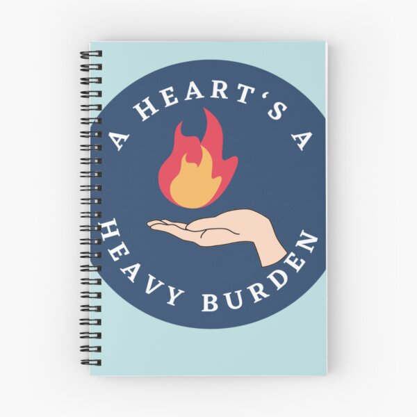 Item preview, A heart's a heavy burden, howls moving castle --- calcifer designed and sold by keysergalonv.