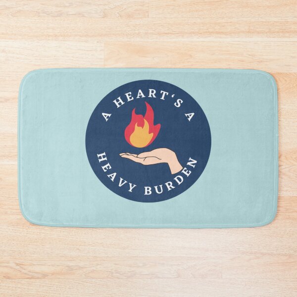 Item preview, A heart's a heavy burden, howls moving castle --- calcifer designed and sold by keysergalonv.