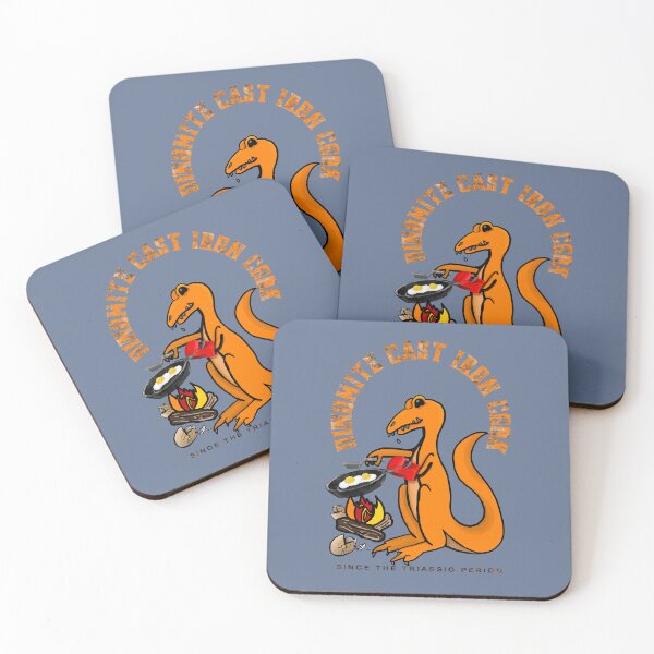 Item preview, Dinomite Dinosaur Cast Iron Camp Cook designed and sold by CampK80.