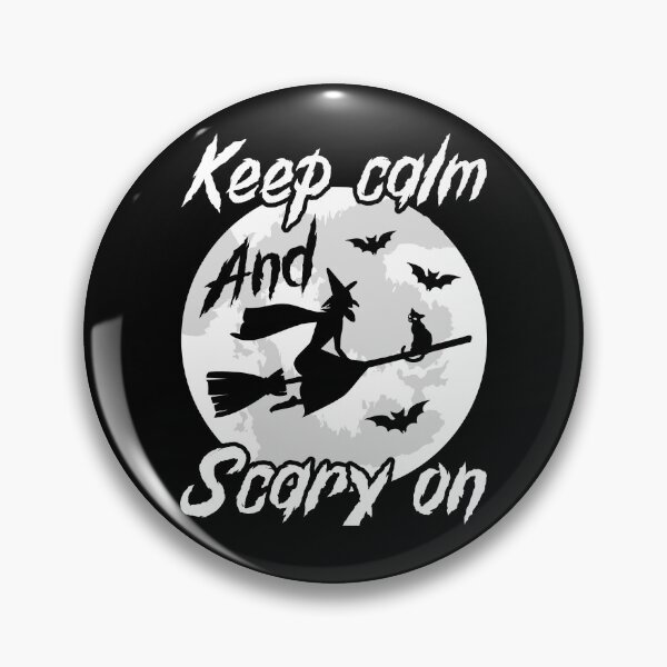 Item preview, KEEP CALM AND SCARY ON HALLOWEEN designed and sold by lukas69graphic.