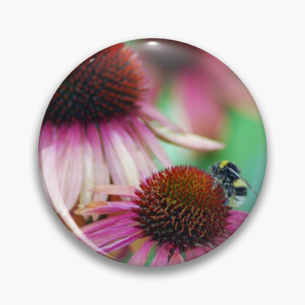 Item preview, Echinachea with bumblebee designed and sold by TavStone.