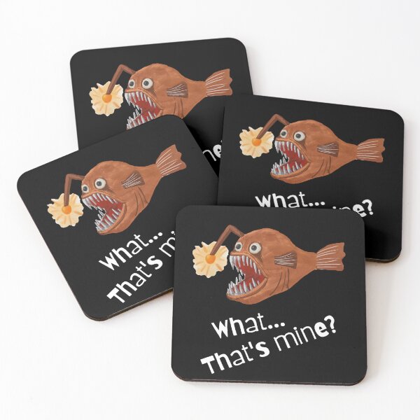 Item preview, Anglerfish Light Darkness - What... That's Mine? designed and sold by TheOtherDesign.