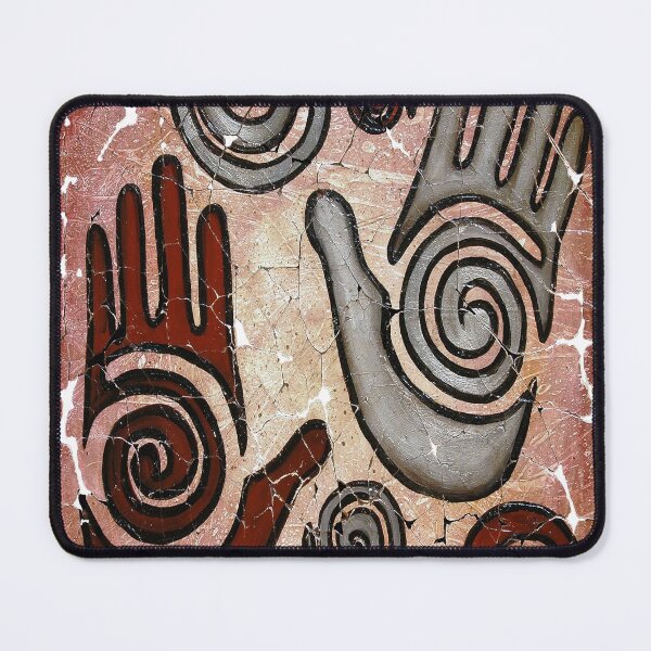 Item preview, Healing Hands Ancient Fresco Art - The Beginning of a Journey designed and sold by Rocky Mountain Artistry.