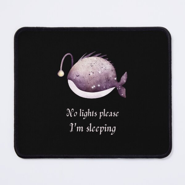 Item preview, Anglerfish Light Darkness - no lights please, i'm sleeping designed and sold by TheOtherDesign.