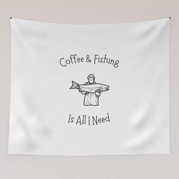 Item preview, Coffee And Fishing Is All I Need designed and sold by Emperors-Shop.