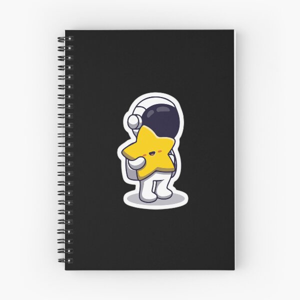Item preview, Cute Astronaut with Star illustration  designed and sold by CartheArtwork.