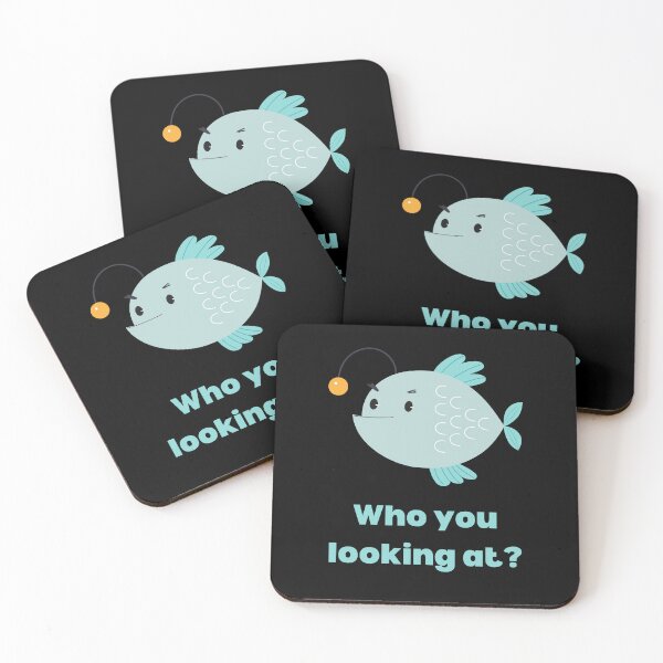 Item preview, Anglerfish Light Darkness - Who you looking at? designed and sold by TheOtherDesign.
