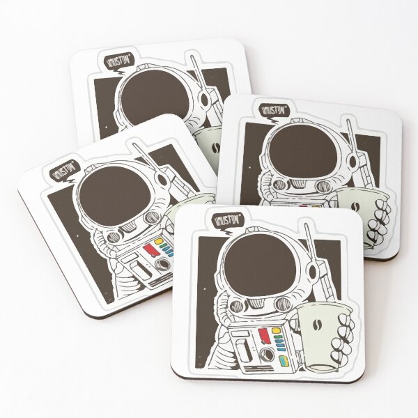 Item preview, astronaut chilling in Space illustration  designed and sold by CartheArtwork.