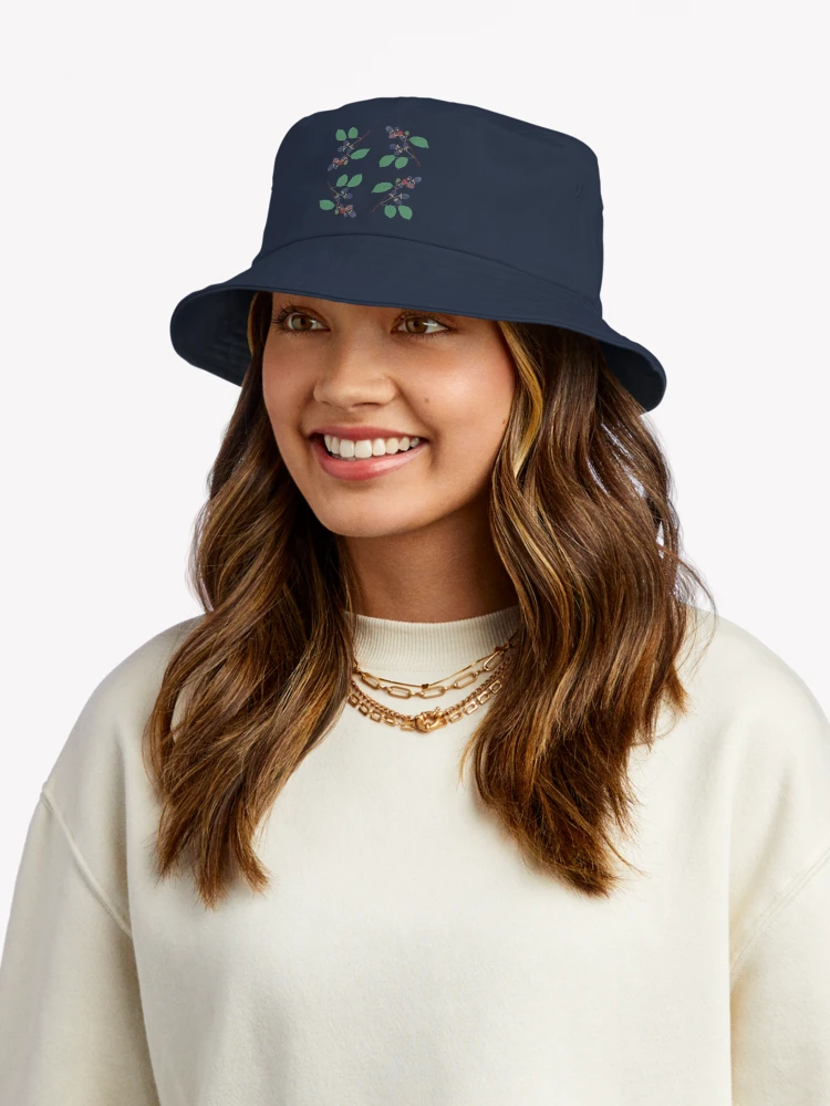 Blackberry Bucket Hat for Sale by artsandherbs