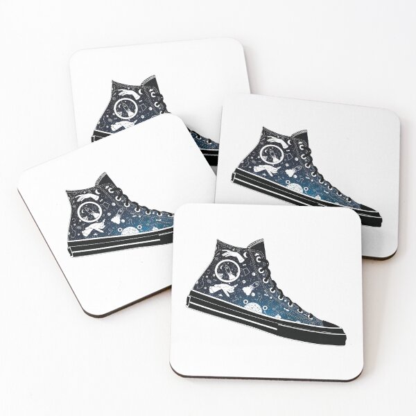 Item preview, Space Converse Illustration blue designed and sold by MickeyEdwards.