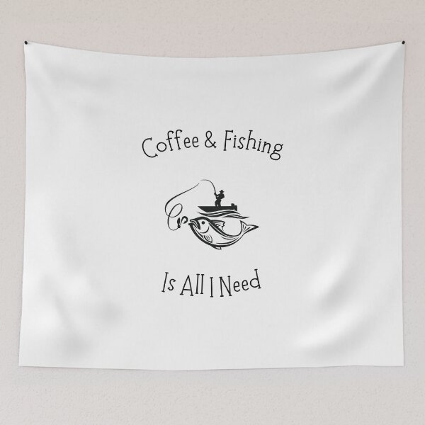 Item preview, Coffee And Fishing Is All I Need designed and sold by Emperors-Shop.
