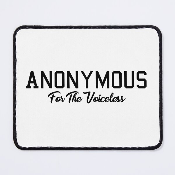Item preview, ANONYMOUS FOR THE VOICELESS designed and sold by phassystore.
