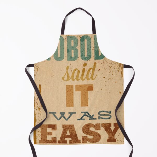 Item preview, nobody said it was easy designed and sold by Uzma Mahyudin.